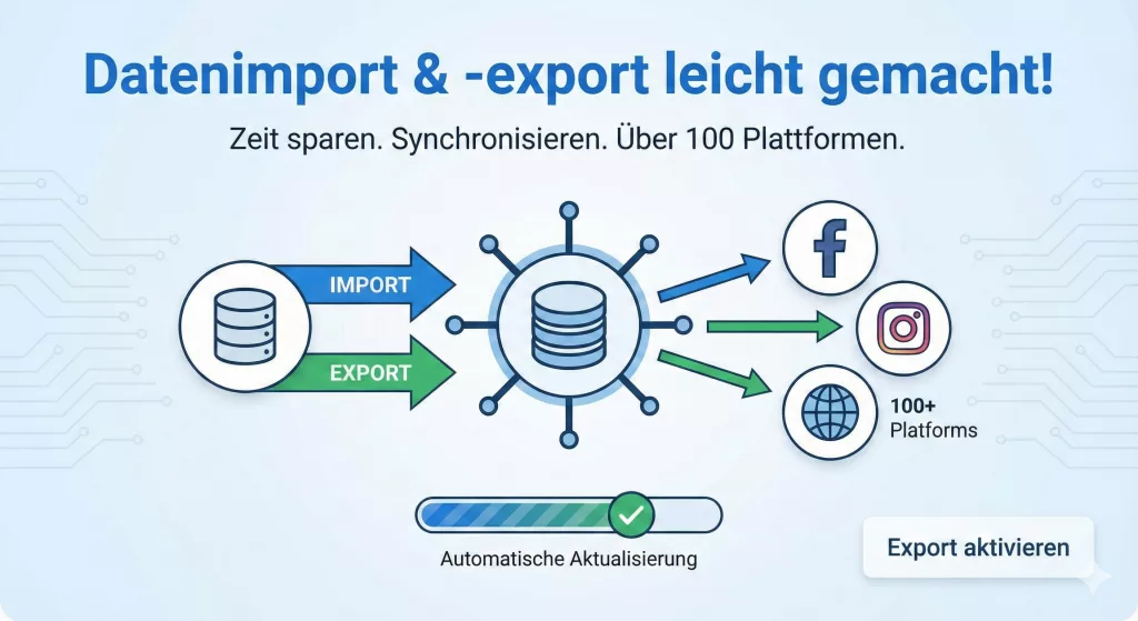 Datenimport und -export